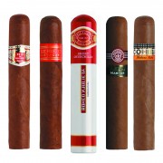 Gauntleys Mixed Cigar Sampler Packs Cuban Robusto Pack - Pack of 5