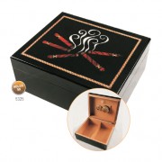 Unbranded Humidors Cigar Motif Humidor