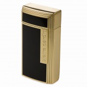Pierre Cardin Black & Gold Cigar Lighter with Cutter