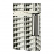ST Dupont Ligne 2 - Silver Diamond Head (16184)