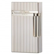 ST Dupont Ligne 2 - Vertical Lines Silver (16817)