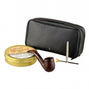 Dunhill White Spot County Bent Pipe Gift Box