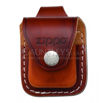 Zippo Accessories Brown Zippo Pouch with Loop (LPLB)