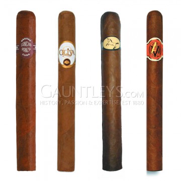 Gauntleys Mixed Cigar Sampler Packs Churchill Taster Pack - Pack of 4