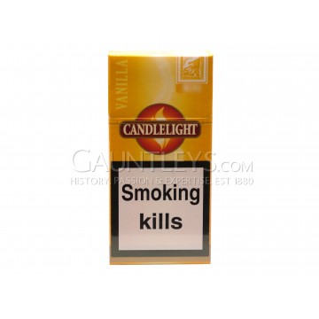 Candlelight Mini Cigarillo Vanilla - Pack of 10