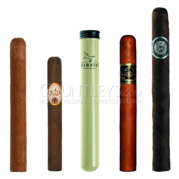 Gauntleys Mixed Cigar Sampler Packs Nicaragun Taster - Pack of 5