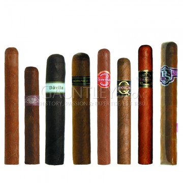 Gauntleys Mixed Cigar Sampler Packs World Hand Rolled Selection - Pack of 8
