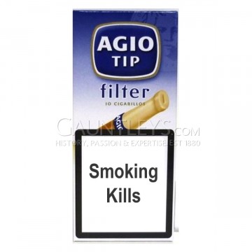 Agio Tipped Cigarillo - Pack of 10