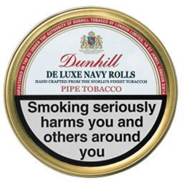 Dunhill (Tobacco) De Luxe Navy Rolls - 50g Tin