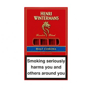 Henri Wintermans Half Corona - Pack of 5