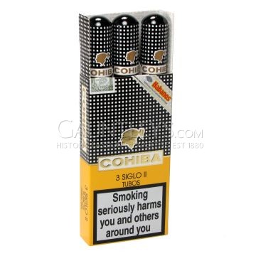 Cohiba Siglo II - Pack of 3 Tubed