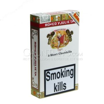 Romeo Y Julieta Short Churchill - Pack of 3 Tubed