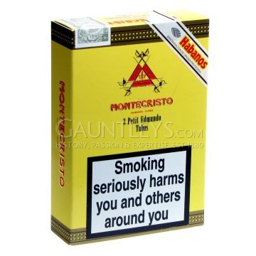 Montecristo Petit Edmundo - Pack of 3 Tubed