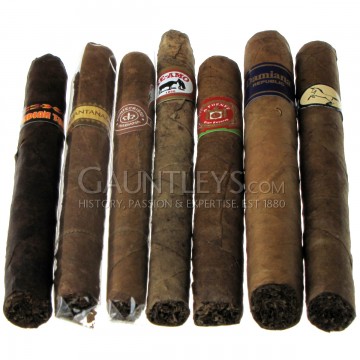 Gauntleys Mixed Cigar Sampler Packs Short Smoke Pack - Pack of 7