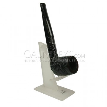 Gauntleys "London Briar" No 2 - Black Sandblast Billiard (Small)